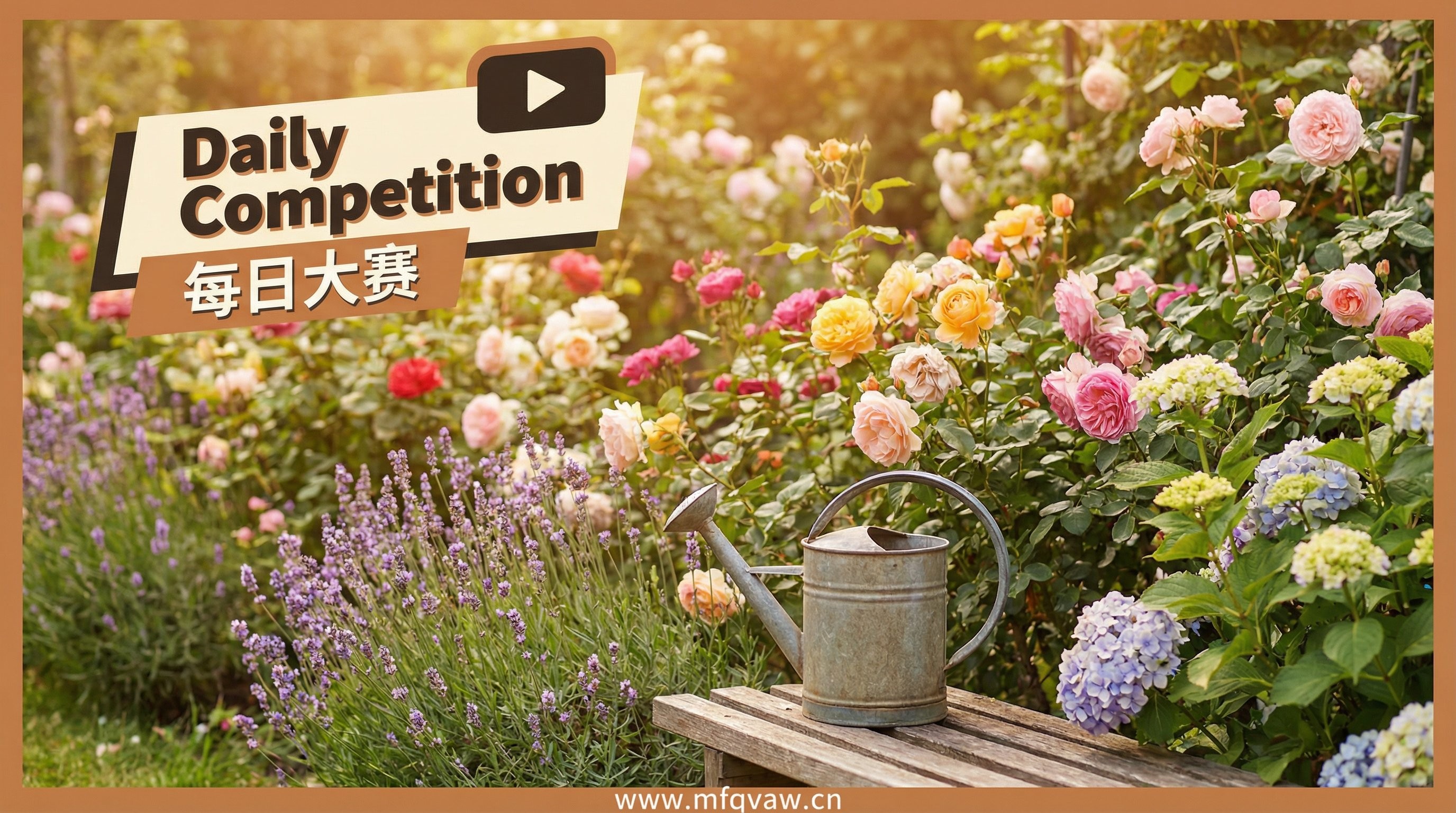 每日大赛园艺视频演示